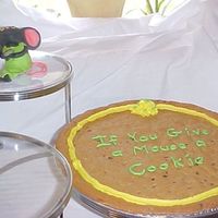If You Give A Mouse A Cookie-- Set Up This was from last years Books 2 Eat display at the library. The book was placed on the other plate right before the display opened. The...