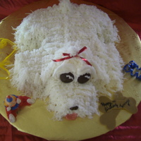 3D Puppy Cake 