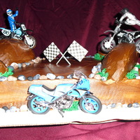 Dirt Bike Cake... 