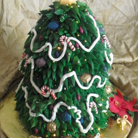 3D Christmas Tree With Real Lights 