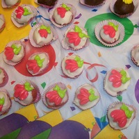 Cake Balls What fun! Everyone loved them. They were so easy. Just use all the frozen left over cake. Mixed different flavors with BC. Dipped in...