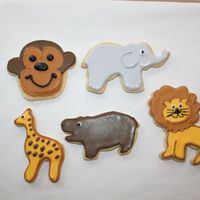 Zoo Cookies My first cookies! Thanks Antonia, Cambo, and all for inspiration!