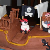 Pirate Cake Pirate ship cake