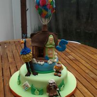 Up... Cake inspired in Pixar&Acirc;&acute;s film Up