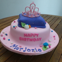 Princess Birthday Cake All made in fondant.. thanks to many of you for the great inspiration that I found here...