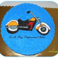 Motorcycle Cake 