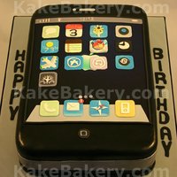 Iphone 4 Cake This cake was done for a great couple. The girlfriend wanted to surprise her boyfriend on his birthday and was able to keep it a total...