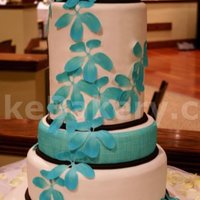 Modern Wedding Cake This wedding cake was done for a great couple. They wanted a modern wedding cake so we opted to make each tier a different size. We also...