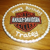 Harley Davidson Cookie Pizza 