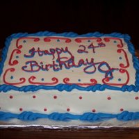 Birthday Cake Buttercream icing