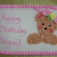 First Birthday Cake This is my second daughter's 1st birthday cake. Fortunately it turned out better than my first daughter's 1st b-day cake! I have...