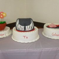 Gardener To Glamorous My mom loves gardening so flower pot cake with fondant flowers, loves to shop butter cream purse with fondant accents, loves dressing up so...