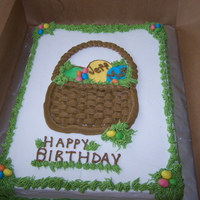 Easter Basket This was for an Easter Birthday.