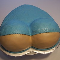 Lingere Cake I made this for a 16 year old boys birthday. I made it pg.