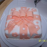 First Fondant Cake 