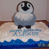 Happy Feet Cake 