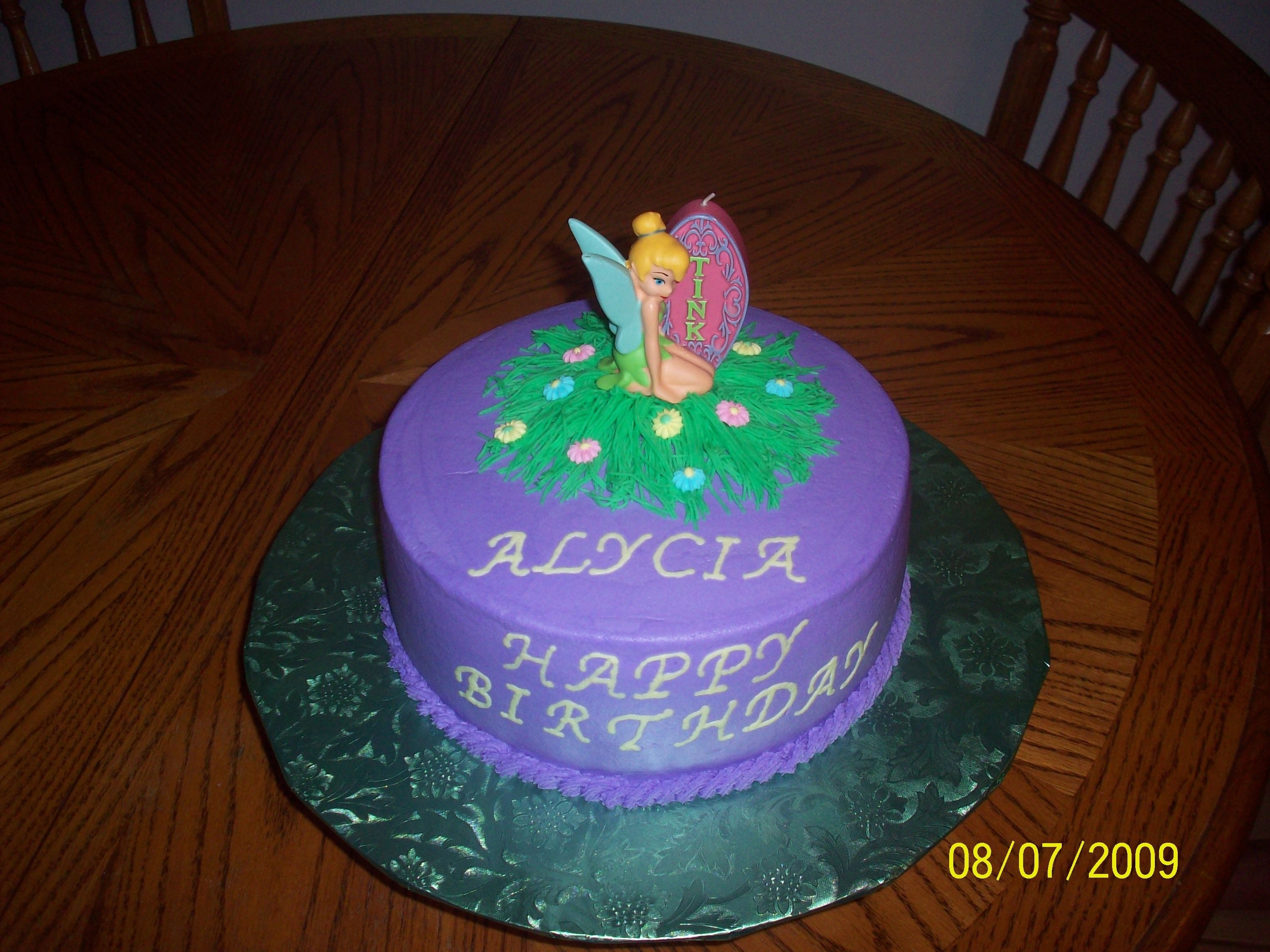 Tinkerbell I made this cake for my daughter's 4th birthday. She absolutely loved it (as did I) !!!