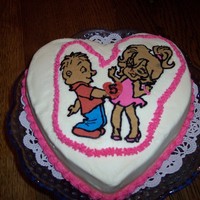 Alvin And Brittany First attempt at a FBCT as a practice run for my daughter's 5th bday. She wanted the Chipmunks and the Chipettes.