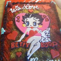 Betty Boop Chocolate Strawberries Made this for moms birthday! She loves Betty Boop! betty boop and all hearts made of Royal Icing. My first time i used this technique and...