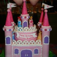 Princess Castle This was my first attempt at a tiered cake and a castle. I made this for my daughter's 4th birthday. I can't believe how many...