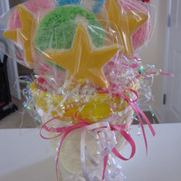 Birthday Cookie Bouquet This was my first Cookie Bouquet. I put this together in an afternoon, on a whim, for my son's pre-school teacher. I must admit I had...