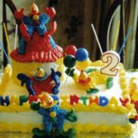 Clown Cake This was my first cake done outside of the Wilton cake classes I took a couple of years ago. This is actually the reason I took the classes...