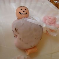 Mini Baby Cake This is a mini Baby cake could be used for Baby Shower Favors. This was made in the Showers of Happiness class by wilton. This was a one...