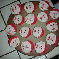 Santa Cupcakes Just some cute little santa cupcakes.