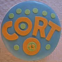 Cort's 13Th Birthday I made my son a second bday cake a week after his bday to try out Michelle Foster's fondant recipe - I added white chocolate. It was...