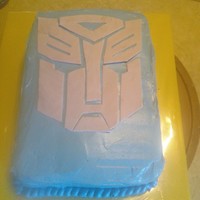 Transformers Cake Autobot