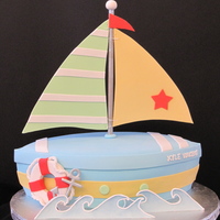Ahoy There! Made for a baby shower awhile back but it's still one of my faves. Everything edible except stick that runs through the middle.