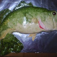 Bass 2 Tyler's 15th birthday fish!!! Thanks again everyone for teaching me how to do this & all the inspiration!