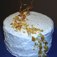 Carmel I was just playing around trying to make carmel. I know that icing is awful! it looked like cottage cheese, but my b/f said that it tasted...