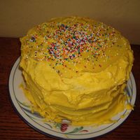 Bella's Transformer Cake My four and a half year old daughter decorated this cake for Daddy's birthday. She wanted to make him a Bumblebee cake from the...