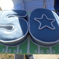 Dallas Cowboys For a 50th b-day.