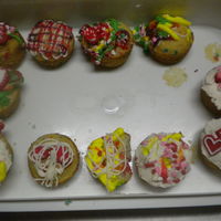 Valentines Day My Kiddos made cupcakes for valentines day. Two boys 5 and 2