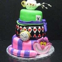 Alice In Wonderland Alice in wonderland cake, fun to make