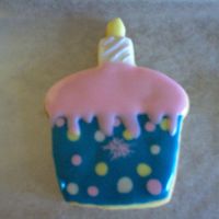 Cupcake Cookie This wasn't for any occasion. I was just decorating with the kids.