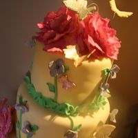 Stephanies_Garden_Shower_Cake.jpg Bridal Shower Cake with Peonies and Hydrangeas