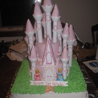 Olivias First Birthday Cake 