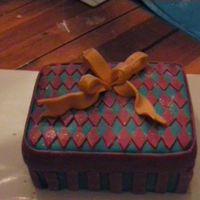 Gift Box This was the first bow and box I ever made. I think it turned out okay considering.