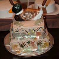 Duck Hunter Grooms Cake 