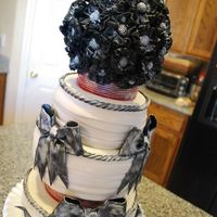 Candy Cake With A Little Twist This is my 7th fondant cake. It is a for an online contest. The theme is "candies" so I had to incorporate the candies into the...