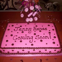 Hot Pink & Brown Polka Dots 