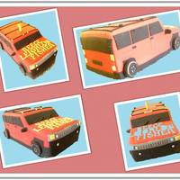 Hummer 3D Cake 