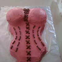 Bustierre Cake bustierre cake for a lingerie bridal shower cake