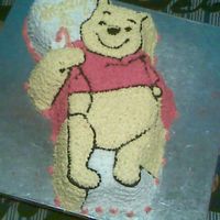 Winnie The Pooh its one of the cakes i made for my son on his one year birthday
