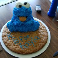 Cookie Monster Everytime I bake cookies my future daughter in law comes running in. So I have nicknamed her cookie monster. So I made her the cookie...