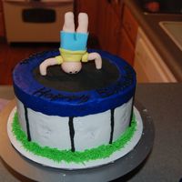 Trampoline This was funny my daughter turned 15 and loves to jump on our trampoline. So I looked around on here and found some trampoline cakes. But I...