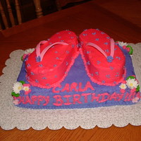 Flip Flop Birthday Inspired by several awesome decorators here, thanks for the ideas...